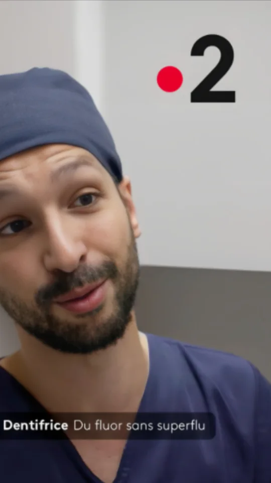 Dentifrice : du fluor sans superflu — interview du Dr Bruno Abehassera (France 2)